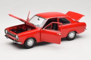 Ford Escort Mk1 Street Roșu Minichamps 1:18 100081001 Metal - imaginea 2 din 8