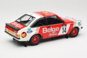 Ford Escort Mk2 RS 1800 #14 Droogmans / Joosten Belga 3rd Place Lotto Haspengouw Rally 1983 Minichamps 1:18 155838714 Metal - imaginea 2 din 6