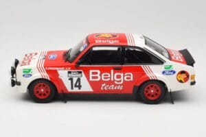 Ford Escort Mk2 RS 1800 #14 Droogmans / Joosten Belga 3rd Place Lotto Haspengouw Rally 1983 Minichamps 1:18 155838714 Metal - imaginea 3 din 6