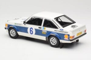 Ford Escort Mk2 RS 1800 #6 B. Waldegård / H-T. Thorszelius Ford Motor Co Winners Acropolis Rally 1977 Minichamps 1:18 1557787 - imaginea 5 din 6