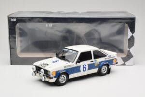 Ford Escort Mk2 RS 1800 #6 B. Waldegård / H-T. Thorszelius Ford Motor Co Winners Acropolis Rally 1977 Minichamps 1:18 1557787 - imaginea 6 din 6