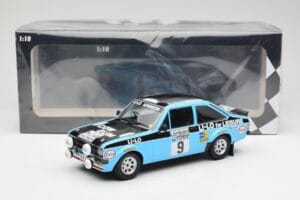 Ford Escort Mk2 RS 1800 #9 R. Clark / S. Wilson Li-Lo Equipe Esso Lombard RAC Rally 1978 Minichamps 1:18 155788709 Metal - imaginea 6 din 6