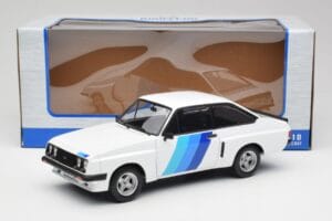 Ford Escort Mk2 RS 2000 X-Pack Diamond Alb & Albastru Decor MCG 1:18 MCG18351 Metal - imaginea 6 din 6