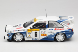 Ford Escort RS Cosworth Mobil 1 #6 F. Delecour / D. Grataloup Rally Monte Carlo Night Version Winner 1994 UT Models 1:18 3945 - imaginea 4 din 8