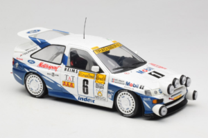 Ford Escort RS Cosworth Mobil 1 #6 F. Delecour / D. Grataloup Rally Monte Carlo Night Version Winner 1994 UT Models 1:18 3945 - imaginea 6 din 8
