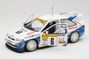 Ford Escort RS Cosworth Mobil 1 #6 F. Delecour / D. Grataloup Rally Monte Carlo Winner 1994 UT Models 1:18 180948106 Metal - imaginea 2 din 8