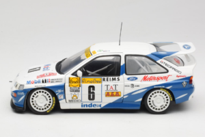 Ford Escort RS Cosworth Mobil 1 #6 F. Delecour / D. Grataloup Rally Monte Carlo Winner 1994 UT Models 1:18 180948106 Metal - imaginea 4 din 8