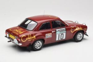 Ford Escort RS 1600 Mk1 #10 H. Mikkola / J. Davenport RAC Rally 1974 IXO 1:18 18RMC047C Metal - imaginea 2 din 6