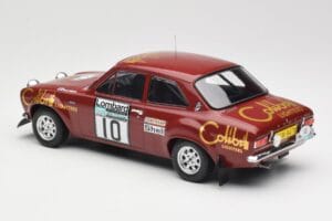 Ford Escort RS 1600 Mk1 #10 H. Mikkola / J. Davenport RAC Rally 1974 IXO 1:18 18RMC047C Metal - imaginea 5 din 6