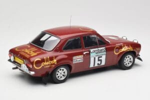 Ford Escort RS 1600 Mk1 #15 M. Alen / I. Kivimäki RAC Rally 1974 IXO 1:18 18RMC047B Metal - imaginea 2 din 6