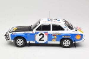 Ford Escort RS 1600 Mk1 #2 R. Clark / J. Porter Safari Rally 1973 IXO 1:18 18RMC075A Metal - imaginea 3 din 6