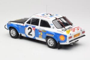 Ford Escort RS 1600 Mk1 #2 R. Clark / J. Porter Safari Rally 1973 IXO 1:18 18RMC075A Metal - imaginea 5 din 6