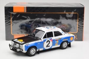 Ford Escort RS 1600 Mk1 #2 R. Clark / J. Porter Safari Rally 1973 IXO 1:18 18RMC075A Metal - imaginea 6 din 6