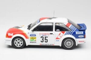 Ford Escort RS Turbo #35 AcD STH Hunsruck Rally 1985 MCG 1:18 MCG18422 Metal - imaginea 3 din 6
