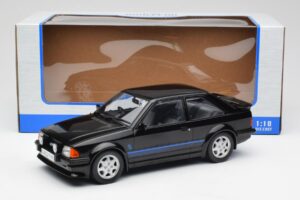 Ford Escort RS Turbo Mașina Personală a Prințesei Diana Negru MCG 1:18 MCG18420 Metal - imaginea 6 din 6