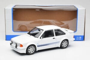 Ford Escort RS Turbo Alb MCG 1:18 MCG18419 Metal - imaginea 6 din 6