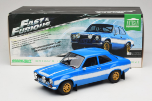 Ford Escort RS2000 Mk I Fast & Furious Movie Car GreenLight 1:18 19022 Metal - imaginea 6 din 6