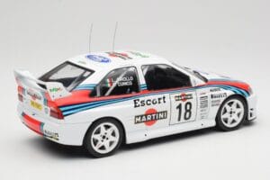 Ford Escort WRC Martini Racing #18 G. Cunico / G. Pirollo Rally San Remo 1998 IXO 1:18 18RMC171A Metal - imaginea 2 din 6