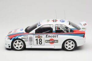 Ford Escort WRC Martini Racing #18 G. Cunico / G. Pirollo Rally San Remo 1998 IXO 1:18 18RMC171A Metal - imaginea 3 din 6