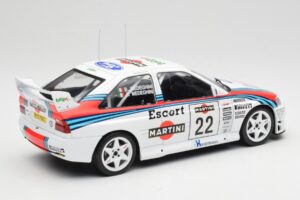 Ford Escort WRC Martini Racing #22 A. Medeghini / B. Medeghini Rally San Remo 1998 IXO 1:18 18RMC171B Metal - imaginea 2 din 6