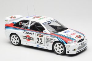 Ford Escort WRC Martini Racing #22 A. Medeghini / B. Medeghini Rally San Remo 1998 IXO 1:18 18RMC171B Metal - imaginea 4 din 6