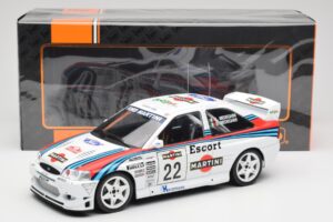 Ford Escort WRC Martini Racing #22 A. Medeghini / B. Medeghini Rally San Remo 1998 IXO 1:18 18RMC171B Metal - imaginea 6 din 6