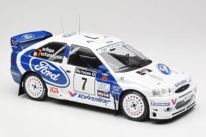 Ford Escort WRC #7 J. Kankkunen / J. Repo RAC Rally 1998 IXO 1:18 18RMC170A Metal - imaginea 4 din 6
