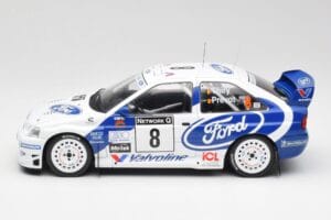 Ford Escort WRC #8 B. Thiry / S. Prevot RAC Rally 1998 IXO 1:18 18RMC170B Metal - imaginea 3 din 6