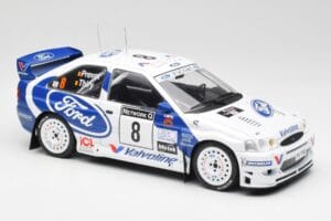 Ford Escort WRC #8 B. Thiry / S. Prevot RAC Rally 1998 IXO 1:18 18RMC170B Metal - imaginea 4 din 6
