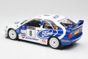 Ford Escort WRC #8 B. Thiry / S. Prevot RAC Rally 1998 IXO 1:18 18RMC170B Metal - imaginea 5 din 6