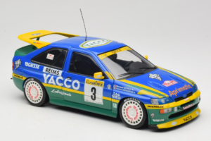 Ford Escort #3 Yacco L. Bernardini / B. Occelli Rally Monte Carlo Winners 1996 UT Models 1:18 180968203-R1 Metal - imaginea 6 din 8