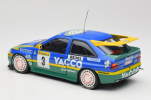 Ford Escort #3 Yacco L. Bernardini / B. Occelli Rally Monte Carlo Winners 1996 UT Models 1:18 180968203-R1 Metal - imaginea 7 din 8
