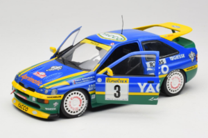 Ford Escort #3 Yacoo P. Bernardini / B. Occelli Rally Monte Carlo 1996 Winner UT Models 1:18 180968203 Metal - imaginea 2 din 8