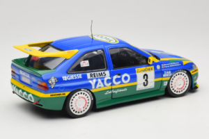 Ford Escort #3 Yacoo P. Bernardini / B. Occelli Rally Monte Carlo 1996 Winner UT Models 1:18 180968203 Metal - imaginea 3 din 8