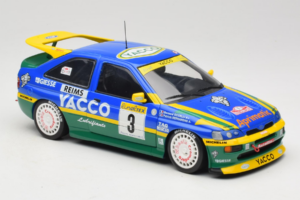Ford Escort #3 Yacoo P. Bernardini / B. Occelli Rally Monte Carlo 1996 Winner UT Models 1:18 180968203 Metal - imaginea 6 din 8