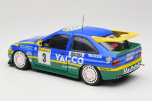 Ford Escort #3 Yacoo P. Bernardini / B. Occelli Rally Monte Carlo 1996 Winner UT Models 1:18 180968203 Metal - imaginea 7 din 8