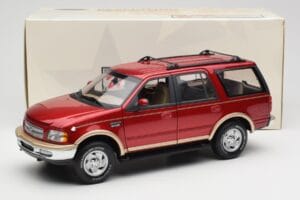 Ford Expedition Eddie Bauer Roșu Metalic UT Models 1:18 22711 Metal - imaginea 8 din 8