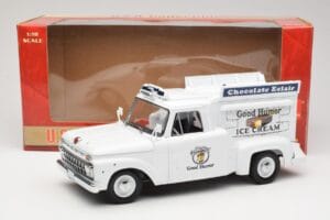 Ford F-100 Good Humor Ice Cream Sun Star 1:18 1288 Metal - imaginea 8 din 8