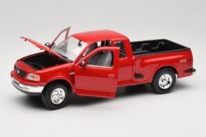 Ford F-150 Flareside SuperCab Roșu Mira 1:18 6217 Metal - imaginea 2 din 8