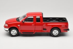 Ford F-150 Flareside SuperCab Roșu Mira 1:18 6217 Metal - imaginea 4 din 8
