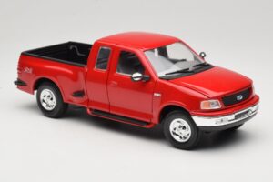 Ford F-150 Flareside SuperCab Roșu Mira 1:18 6217 Metal - imaginea 6 din 8