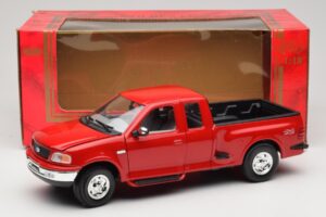 Ford F-150 Flareside SuperCab Roșu Mira 1:18 6217 Metal - imaginea 8 din 8