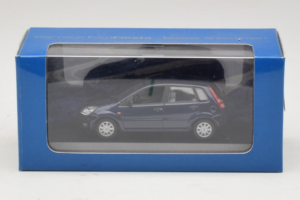 Ford Fiesta Mk5 4-Door Albastru Închis Minichamps 1:43 FIESTA001 Metal - imaginea 4 din 4