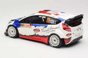 Ford Fiesta RS WRC #11 B. Bouffier / X. Panseri Rally Monte Carlo 2014 Minichamps 1:18 151140811 Metal - imaginea 5 din 6