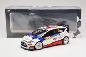 Ford Fiesta RS WRC #11 B. Bouffier / X. Panseri Rally Monte Carlo 2014 Minichamps 1:18 151140811 Metal - imaginea 6 din 6
