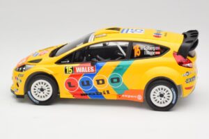 Ford Fiesta RS WRC #15 H. Solberg / I. Minor Stobart Wales Rally GB 2011 Minichamps 1:18 151110815 Metal - imaginea 3 din 6