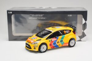 Ford Fiesta RS WRC #15 H. Solberg / I. Minor Stobart Wales Rally GB 2011 Minichamps 1:18 151110815 Metal - imaginea 6 din 6