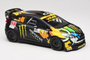 Ford Fiesta RS WRC #46 V. Rossi / C. Cassina Monza Rally Show 2011 Minichamps 1:18 151110846 Metal - imaginea 4 din 6