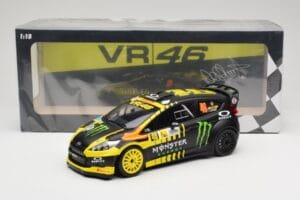 Ford Fiesta RS WRC #46 V. Rossi / C. Cassina 2nd Place Monza Rally Show 2013 Minichamps 1:18 151130846 Metal - imaginea 6 din 6