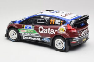 Ford Fiesta WRC #11 T. Neuville / N. Gilsoul Rally Mexico 2013 Minichamps 1:18 151130811 Metal - imaginea 5 din 6